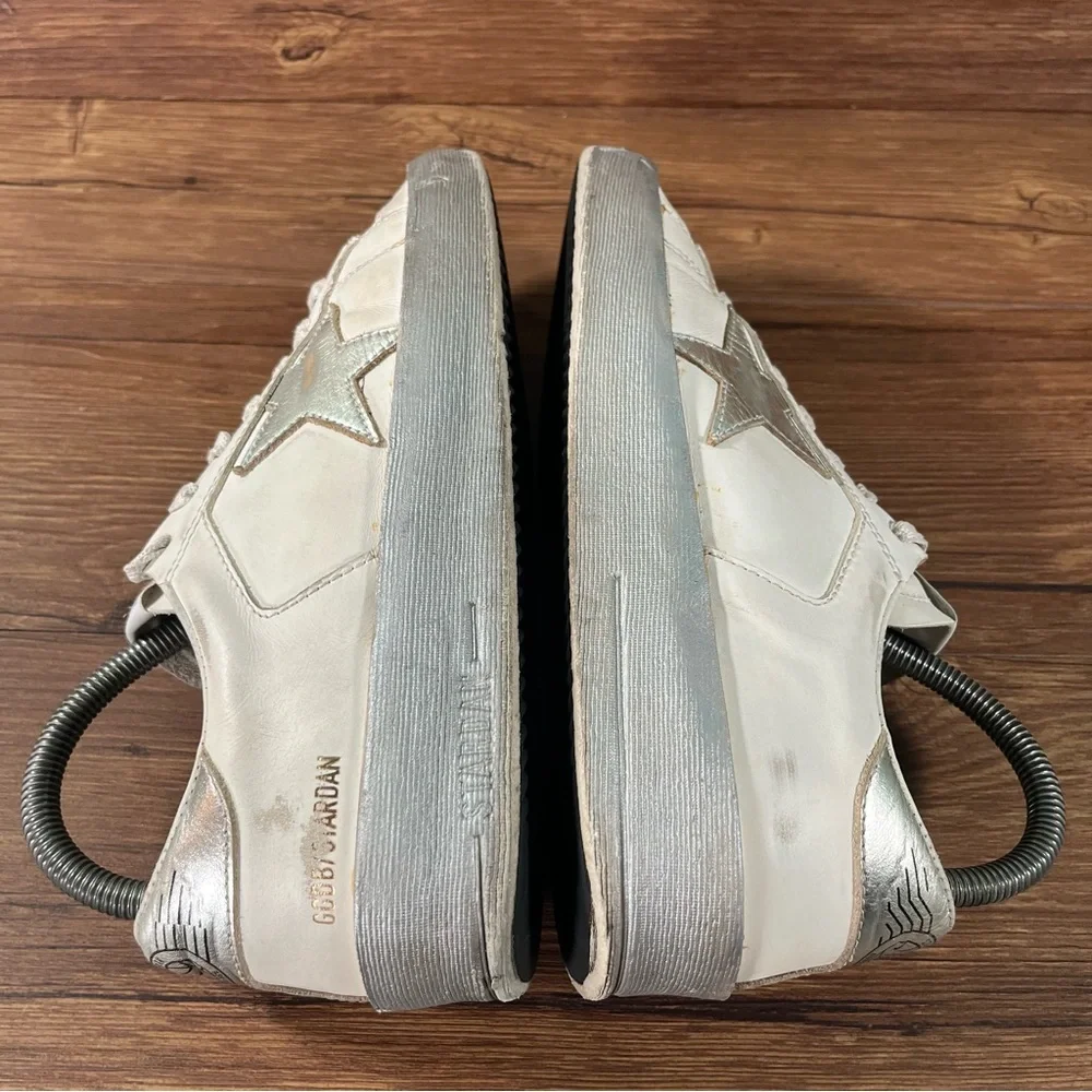 Golden Goose ‘Stardan’ White Leather Sneakers Women’s Size 38 (8) Shoes - Picture 2 of 12